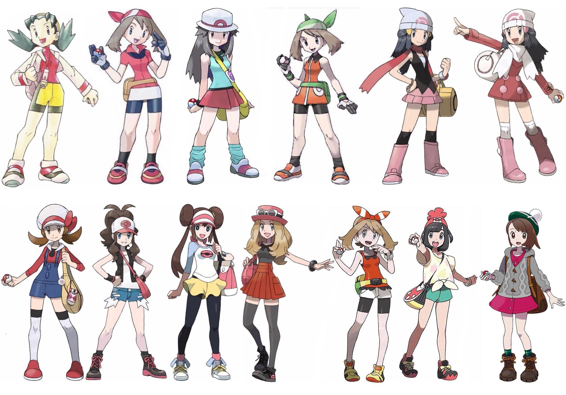 ゲーム ポケモンで最もエチエチな女主人公といえば